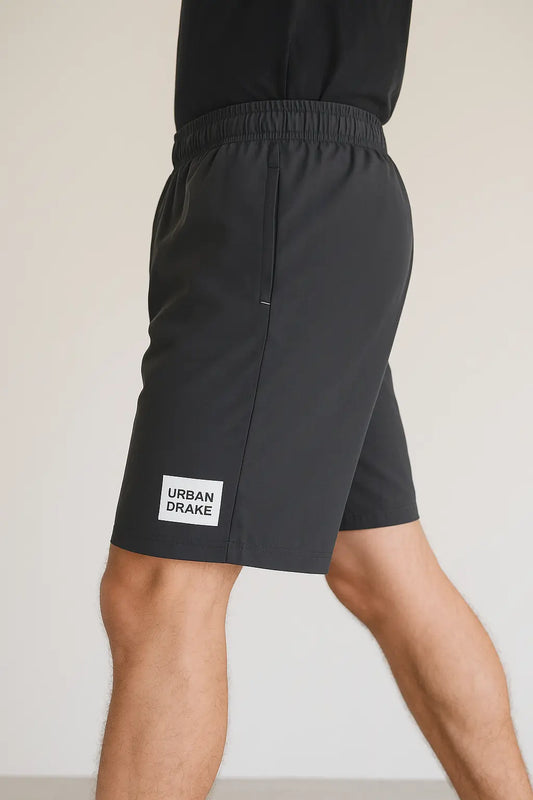 Urban Drake Men’s Dark Grey Casual Shorts