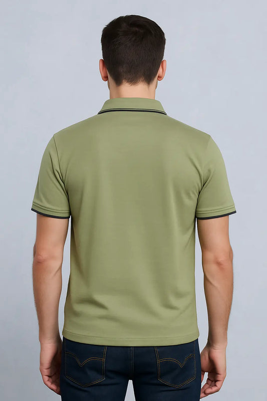 Classic Polo-Olive Green
