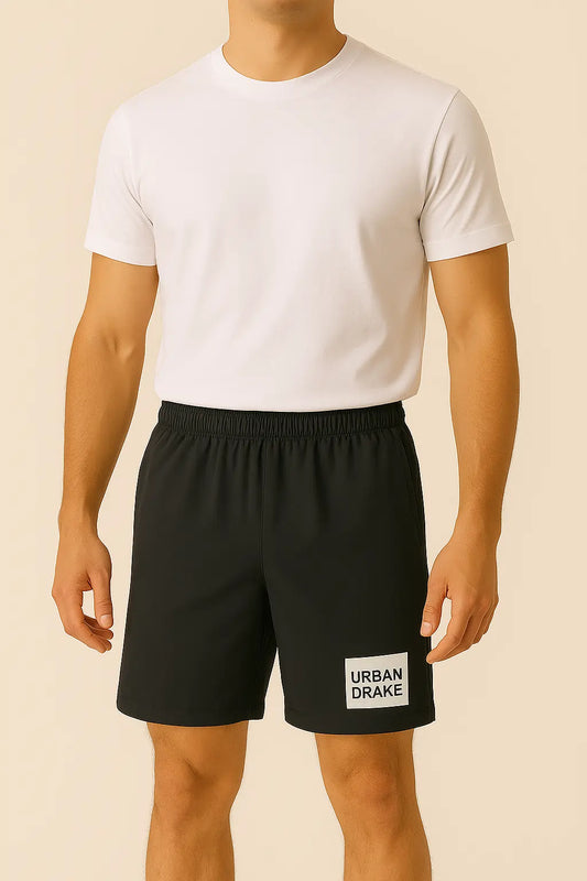 Urban Drake Men’s Dark Grey Casual Shorts
