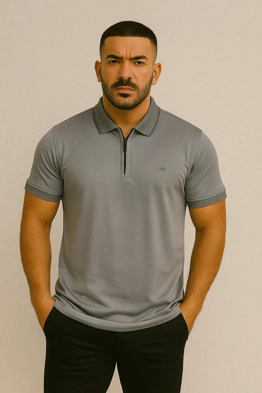 Classic Polo-Gray