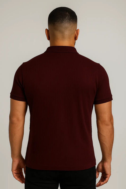 Summer Polo Collection – Dark Maroon