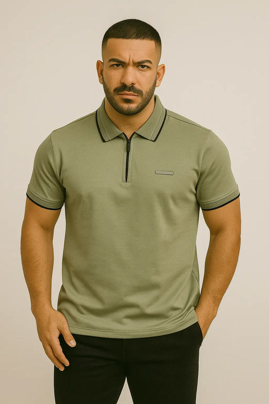 Classic Polo-Olive Green